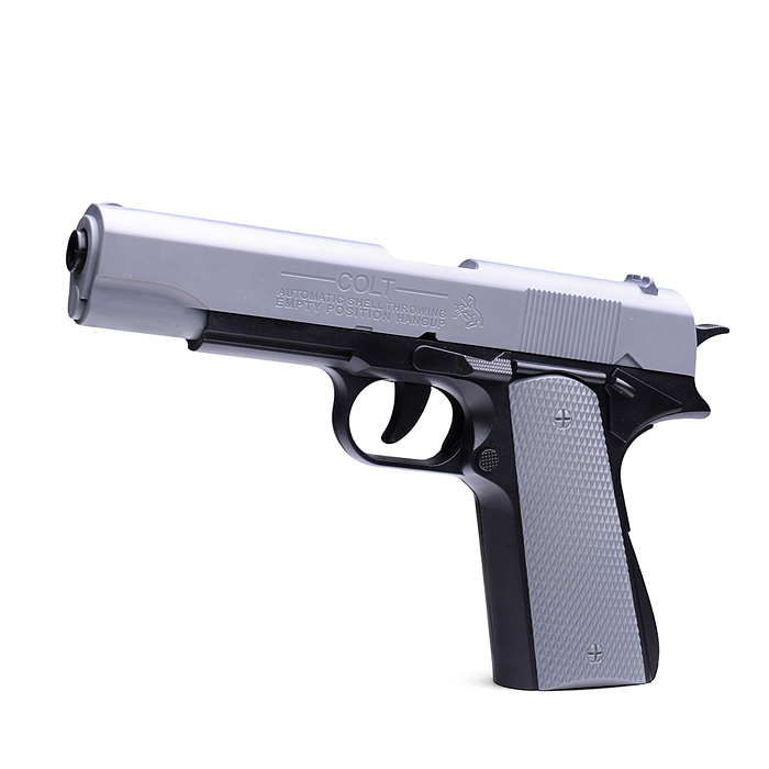 Пистолет 710-1 "Colt" с мягкими пулями, в коробке