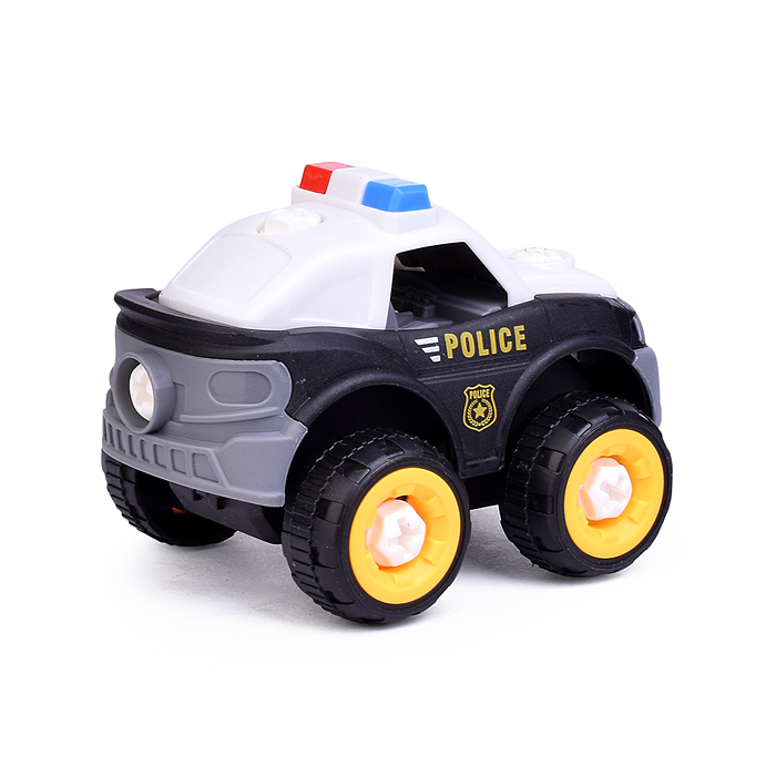 Конструктор HL002F "Полиция" с отвёрткой, в пакете