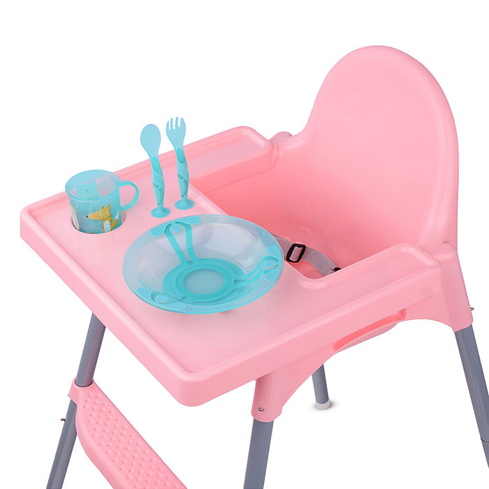 Фото к товару Стульчик детский STR006 розовый, в коробке Стульчик детский STR006 розовый, в коробке