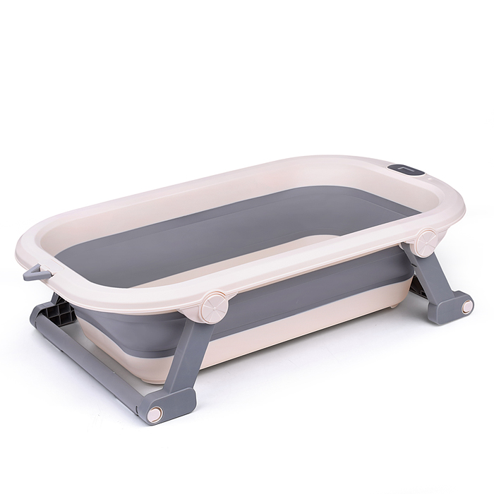 Фото к товару Ванночка для купания 00-4802 (цвет: белый/серый) Ванночка для купания 00-4802 (цвет: белый/серый)