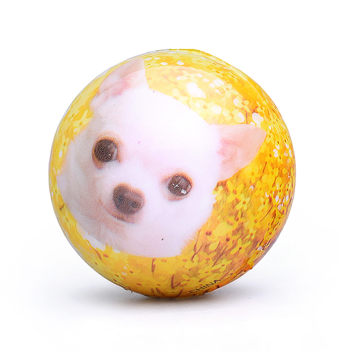 Мяч мягкий 00-5036 "Собачка" (5 см) в пакете