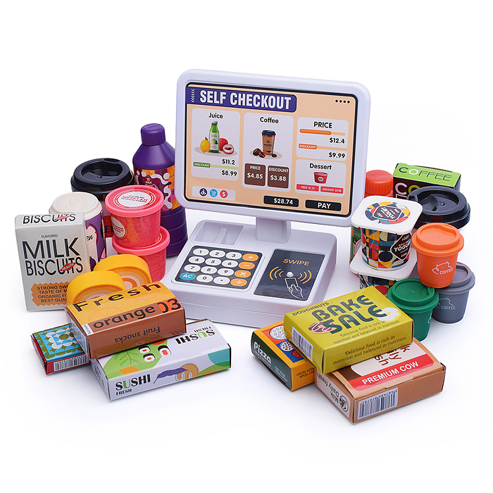 Игровой набор супермаркет 668-137 "Универмаг" (46 предметов) в коробке