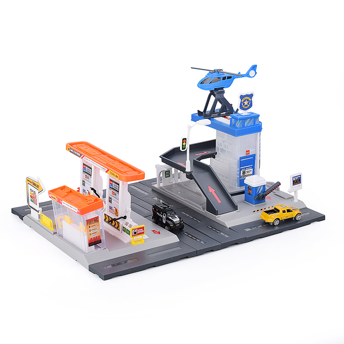 Парковка MH-181 "Полицейский участок" в коробке