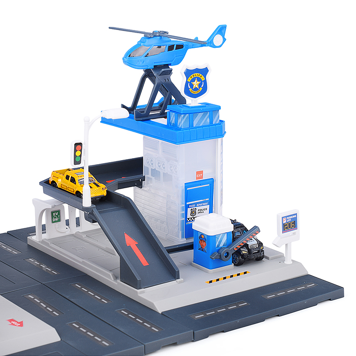 Парковка MH-181 "Полицейский участок" в коробке