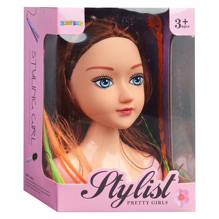 Набор стилиста 8561 "Создай прическу" (кукла-манекен) в коробке
