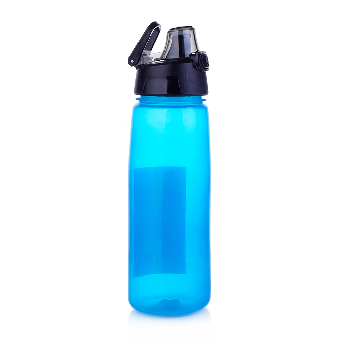 Бутылка с автомат. крышкой, 750 мл, микс цветов, 