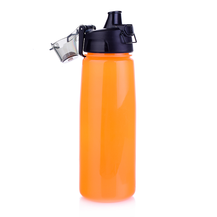 Бутылка с автомат. крышкой, 750 мл, микс цветов, 