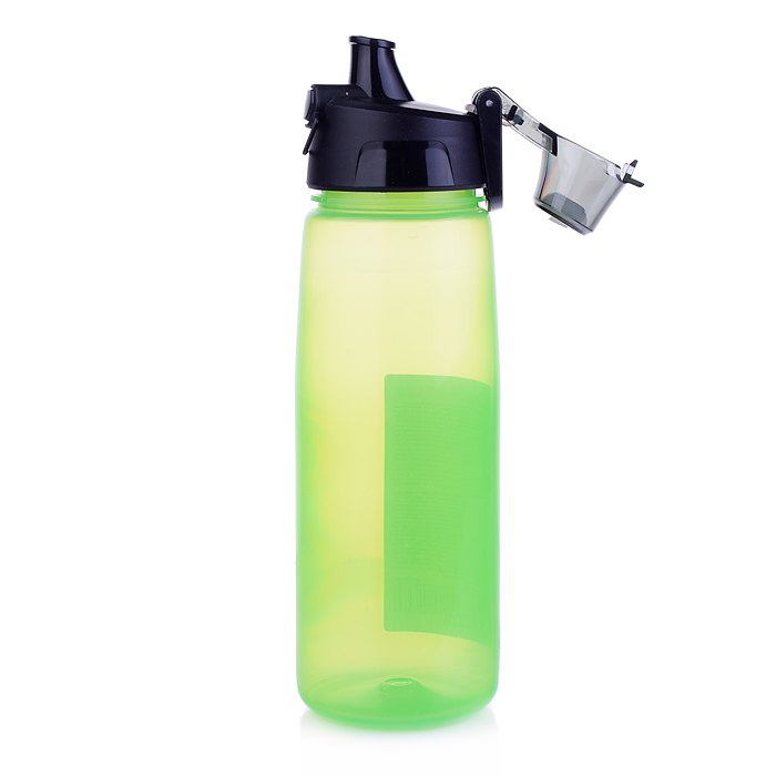 Бутылка с автомат. крышкой, 750 мл, микс цветов, 