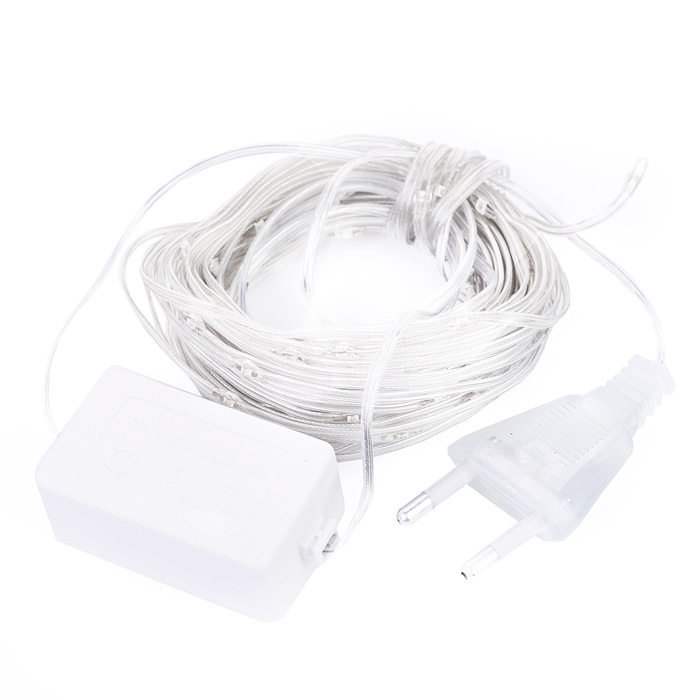 Электрогирлянда светодиодная Роса, 5 м, 50 ламп, зеленый