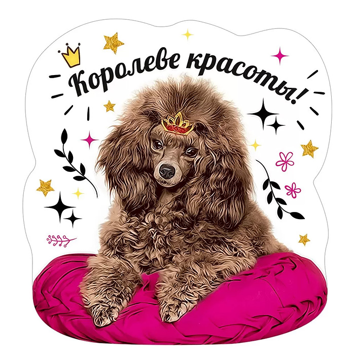 Виниловый магнит "Королеве красоты!" Виниловый магнит "Королеве красоты!"