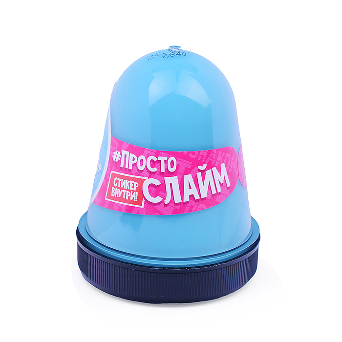 Фото к товару Игрушка для детей слайм Простоквашино, голубой, капсула Игрушка для детей слайм Простоквашино, голубой, капсула