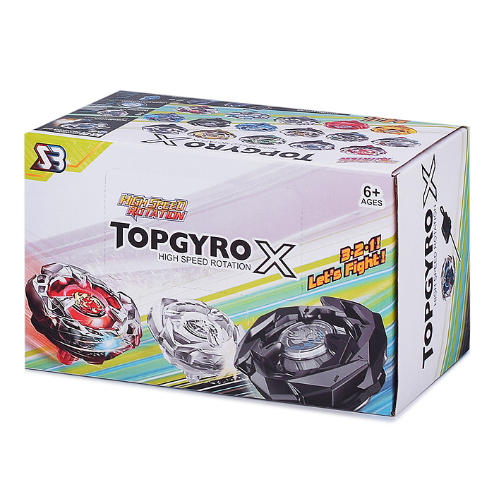 Фото к товару Набор запускалок BB314C-2 "Top gyro" в ящике Набор запускалок BB314C-2 "Top gyro" в ящике