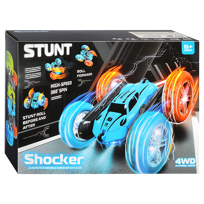 Машина JD155-7A "Stunt" р/у, 27 MHz, в коробке