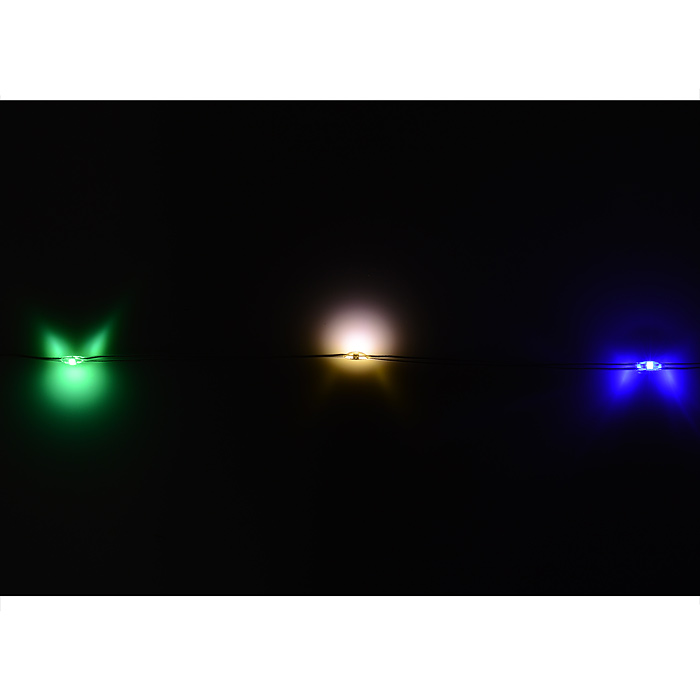 Электрогирлянда светодиодная Роса, 10 м, 100 ламп, цветная