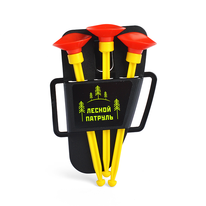 Пистолет с присоской "Лесной патруль"