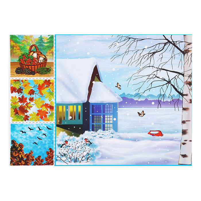 Игра - лото "Найди пару.Времена года"