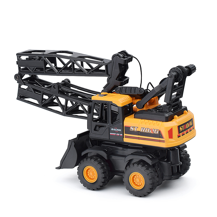 Машина BHX881C "Кран с ковшом" инерционная, в пакете