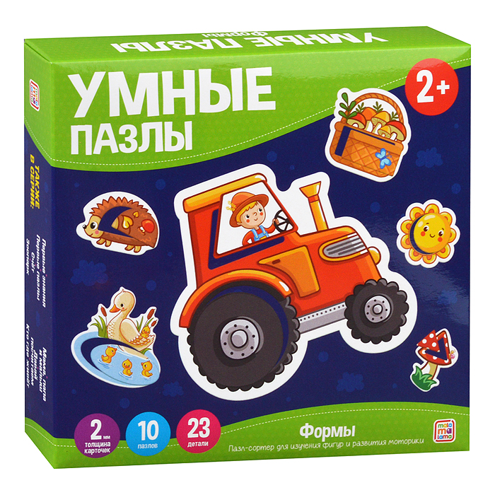 Умные пазлы. Формы. Умные пазлы. Формы.
