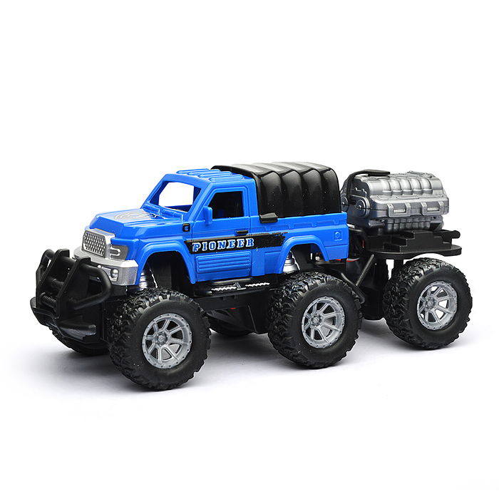 Танк с прицепом 685A-31 р/у, 27 MHz, в коробке