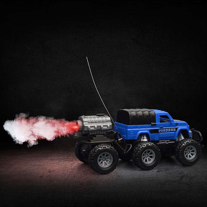 Танк с прицепом 685A-31 р/у, 27 MHz, в коробке