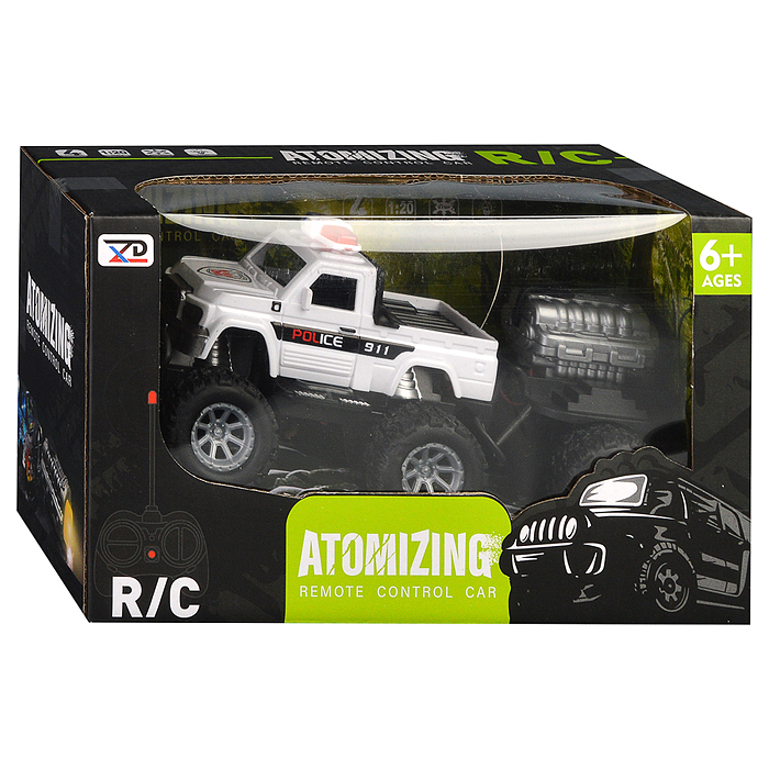 Фото к товару Машина 685A-27 "Atomizing-3" р/у, 27 MHz, 1:20, в коробке Машина 685A-27 "Atomizing-3" р/у, 27 MHz, 1:20, в коробке