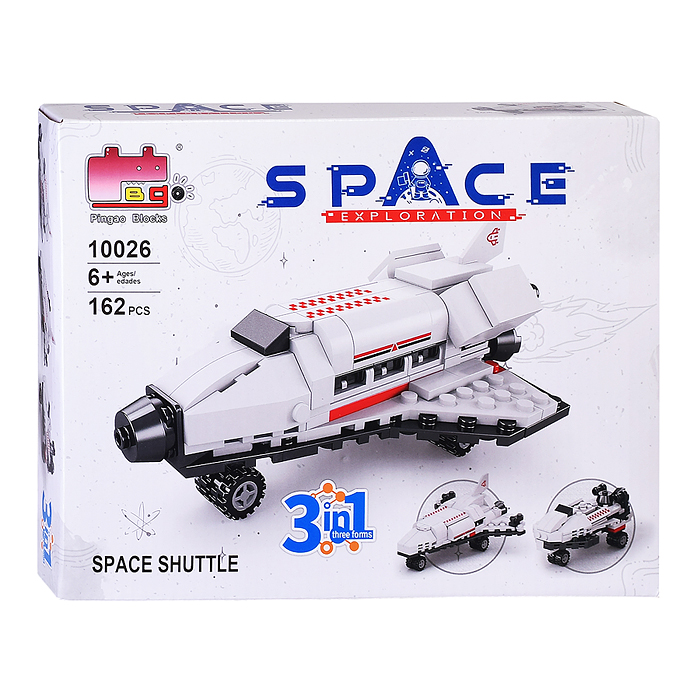 Конструктор 10026-10029 "Космос" (4в1) в коробке