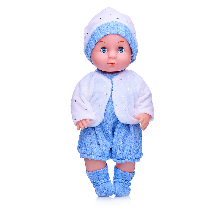 Пупс YL2430L-M "Кирюша" с аксессуарами, в коробке