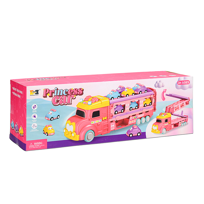 Машина HS551C "Автовоз Принцессы" в коробке