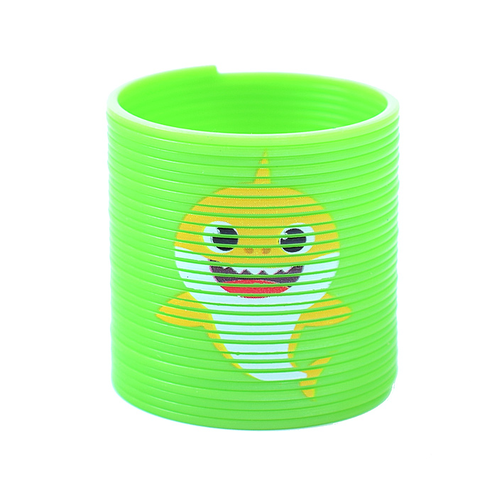 Пружинка-радуга E1218-Y "Веселые акулы-2" в пакете