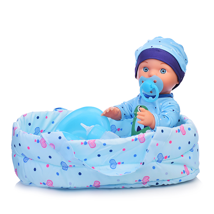 Пупс YL1857K-K с аксессуарами, в пакете