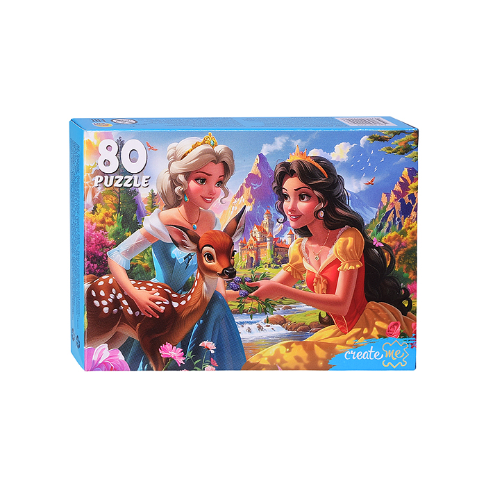 Пазлы 80 "Сказочные принцессы"