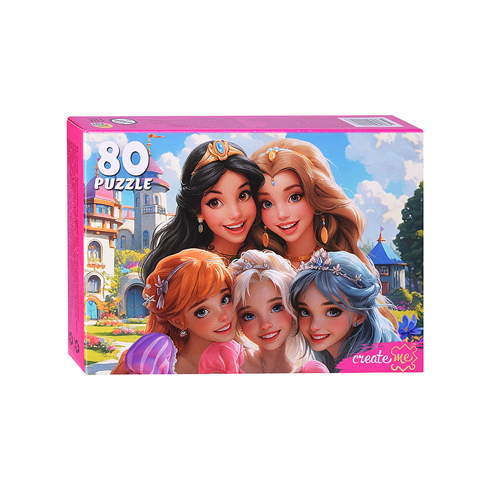 Пазлы 80 "Сказочные принцессы"