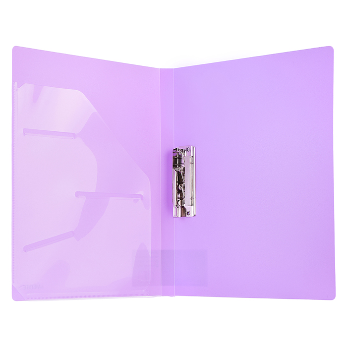 Папка с боковым прижимом "Pastel" A4 (235x310x20 мм) 650 мкм, фактура "песок" на 150 листов