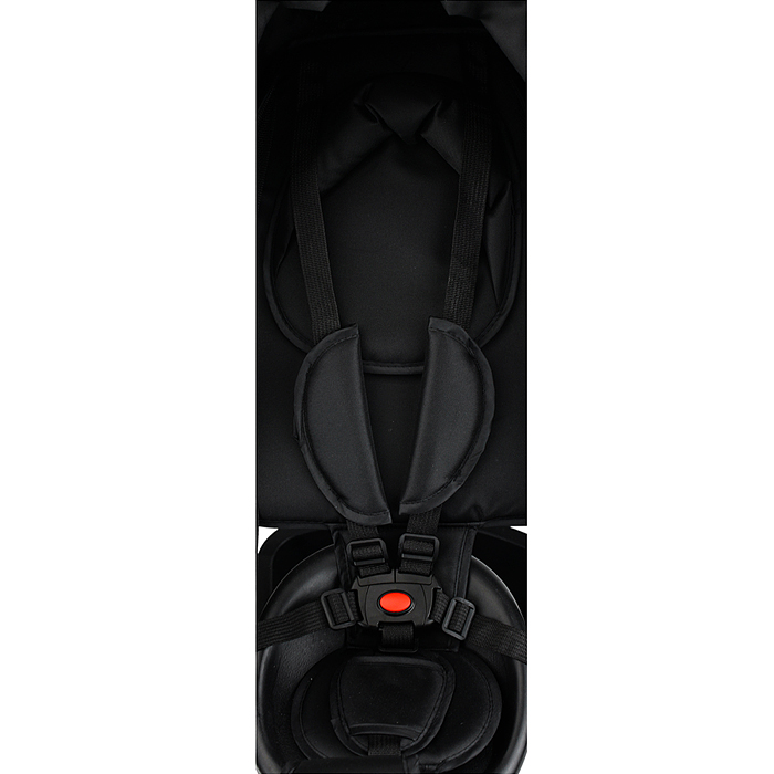 Фото к товару Велосипед трехколесный Rocket 137-BK, колеса надувные 12"/10", цвет черный Велосипед трехколесный Rocket 137-BK, колеса надувные 12"/10", цвет черный