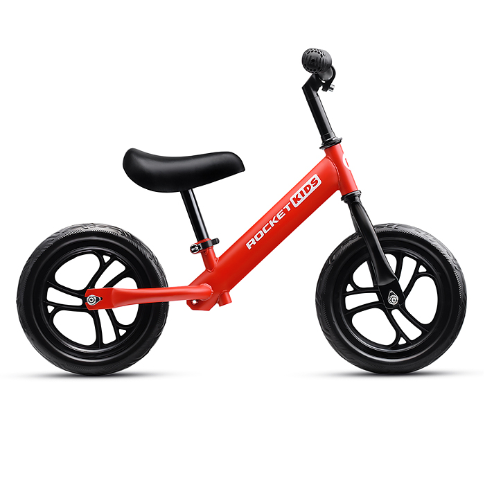 Беговел 12" Rocket, колеса EVA, цвет красный, 