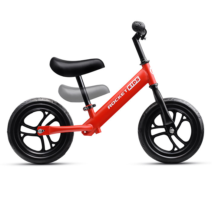 Беговел 12" Rocket, колеса EVA, цвет красный, 