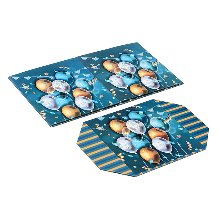 Коробка подарочная 00-6331 "Сюрприз" 10х10х10 см