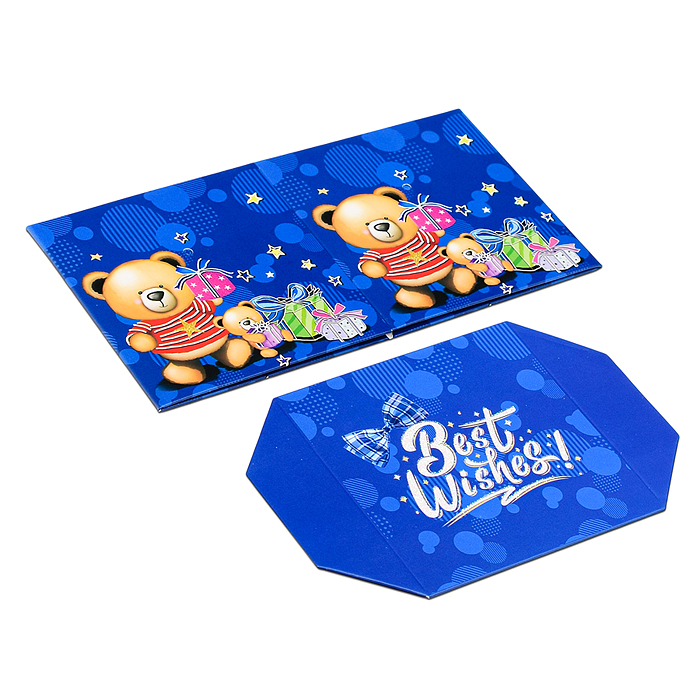 Коробка подарочная 00-6331 "Сюрприз" 10х10х10 см