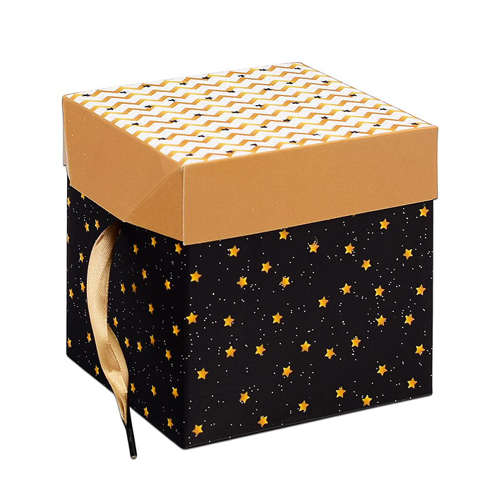 Коробка подарочная 00-6331 "Сюрприз" 10х10х10 см