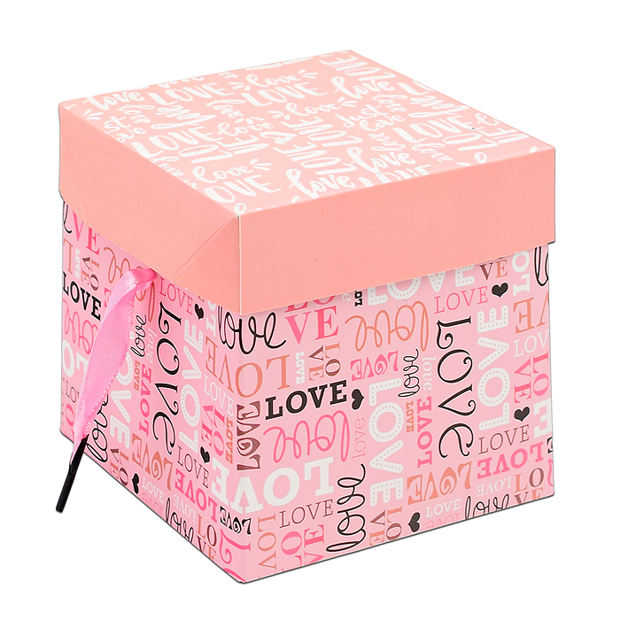 Коробка подарочная 00-6331 "Сюрприз" 10х10х10 см