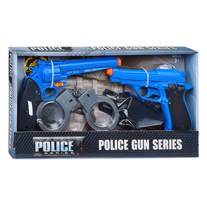 Набор полицейского 610-21 "Патруль" на батарейках, в коробке