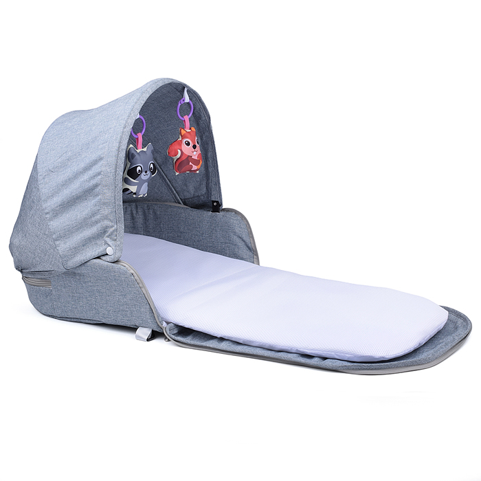 Коврик развивающий 66544 2 в1 "Веселый малыш" в коробке