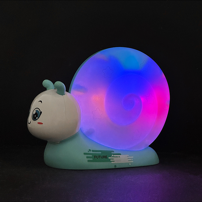 Проектор-ночник RT661 "Улитка" на батарейках, в коробке