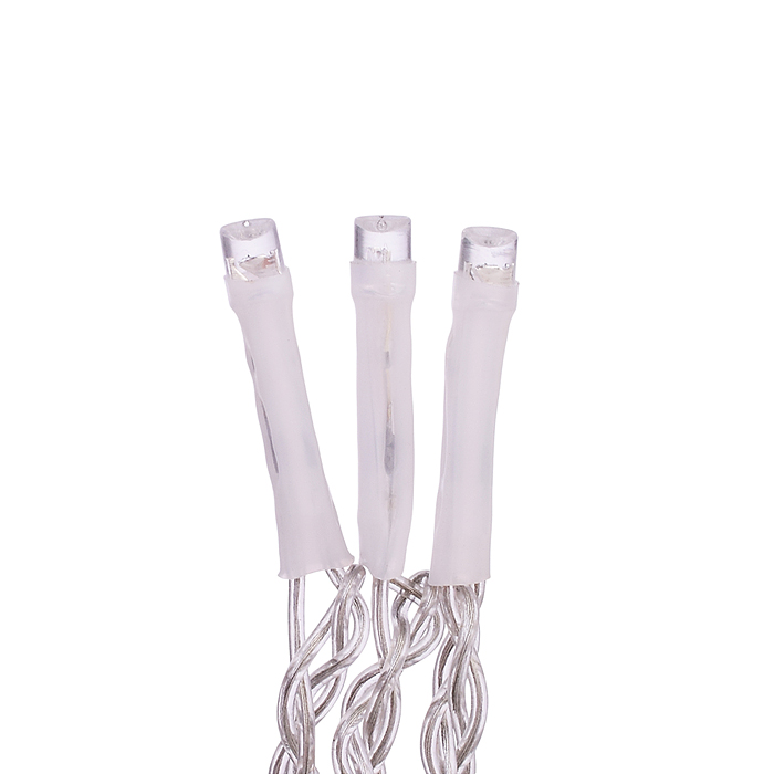 Электрогирлянда светодиодная Занавес, 3м*1м, 120 ламп, цвет: теплый