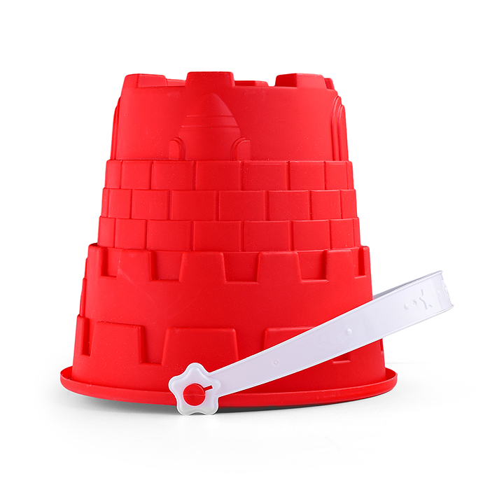 Ведро большое красное 