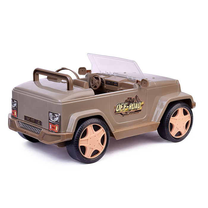 Машина с куклой 925-178 "Сафари" в коробке