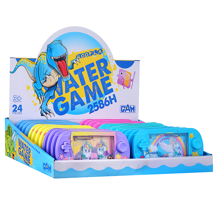 Водная игра 2586H-B24 "Веселый единорог" в коробке