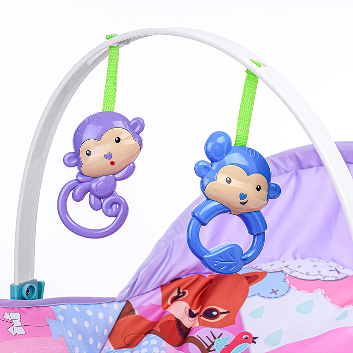 Стульчик детский 6808E "Cat" с обеденной зоной, в коробке