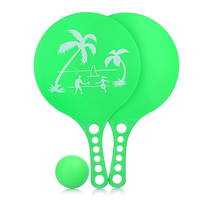 Набор детских ракеток JL-02 "Beach ball №2" в сетке
