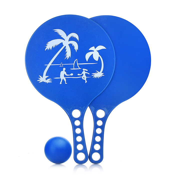 Набор детских ракеток JL-02 "Beach ball №2" в сетке